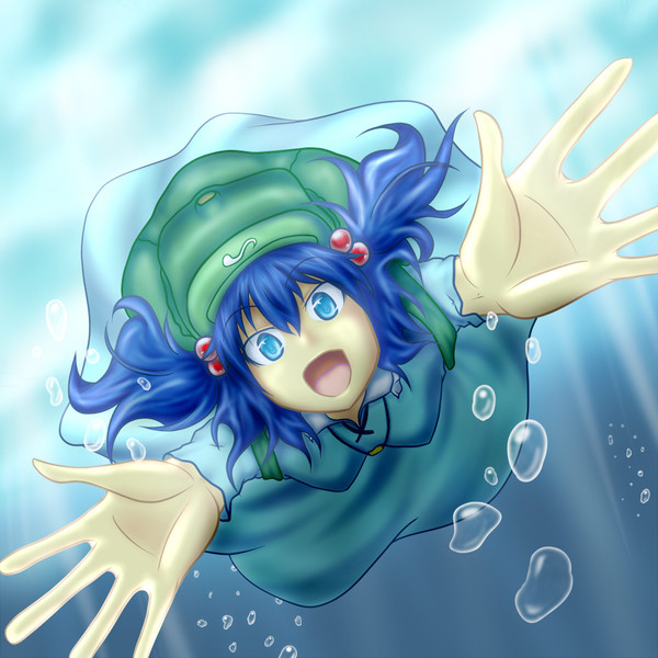 水中遊泳