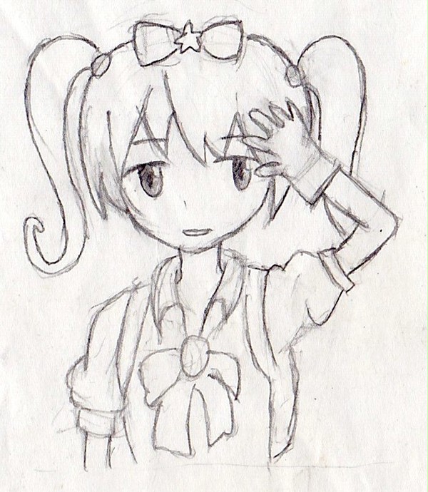 一瞬口半開きになった時のカナカナちゃん