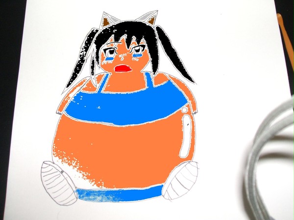 あずにゃん　膨体