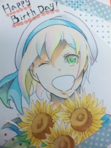 ハピバ絵！！