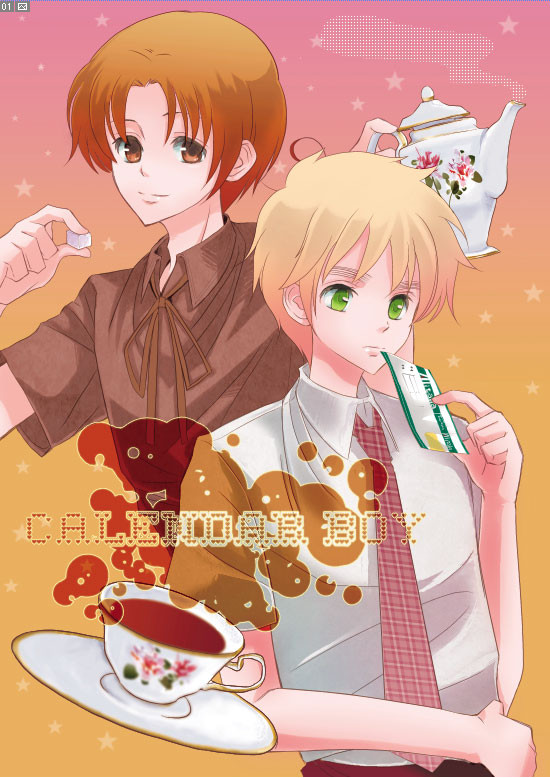 【C80】新刊（かもしれない）表紙→無配ポスカ【伊英/腐】