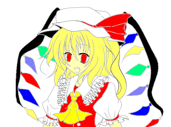 塗った！！