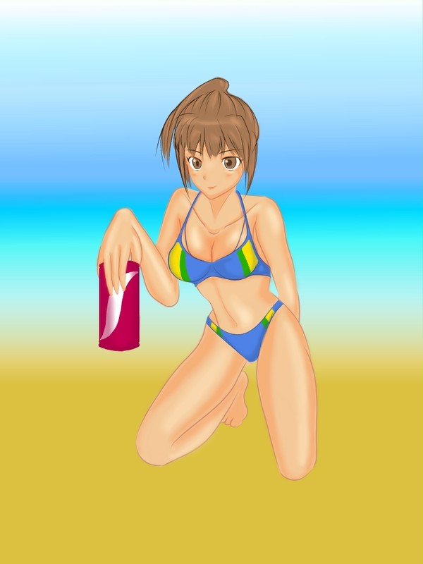 ウワァ～、暑いね～！　冷たいものでも、どう？