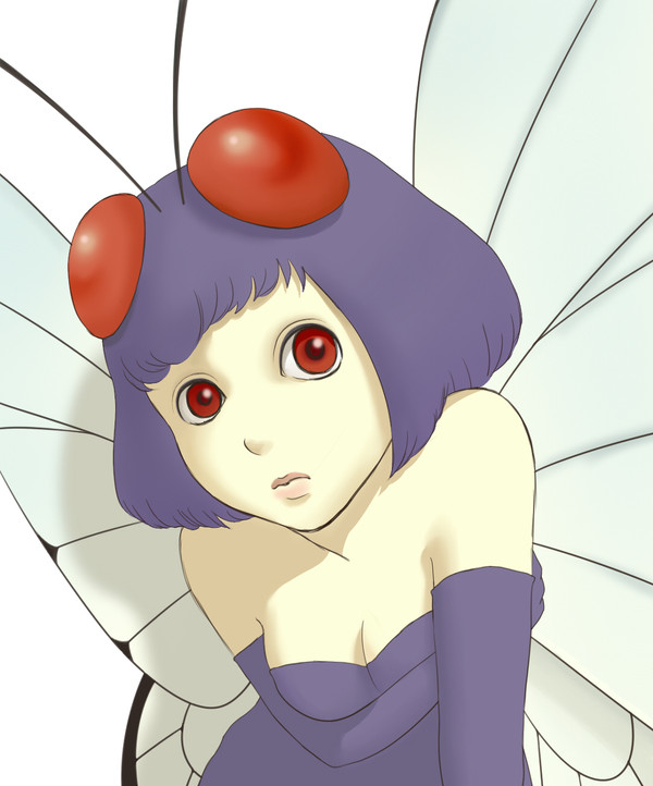 バタフリー擬人化