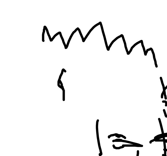 目を瞑って描いたmageres