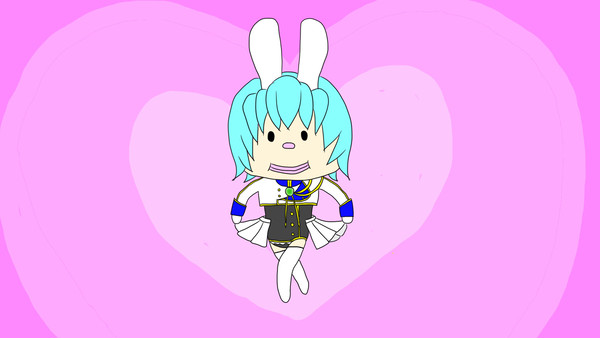 夢見るウサギ