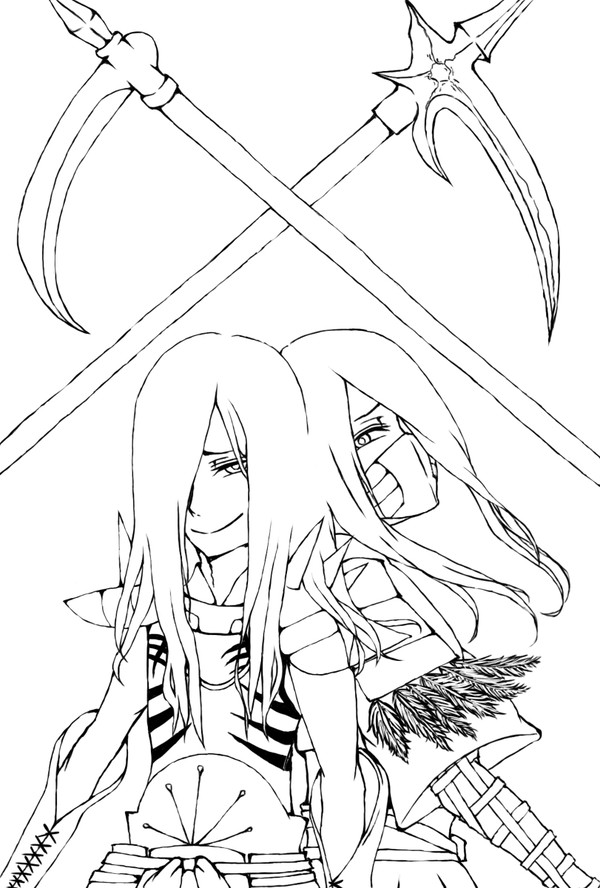 へんたいさんたちの　ぬりえ