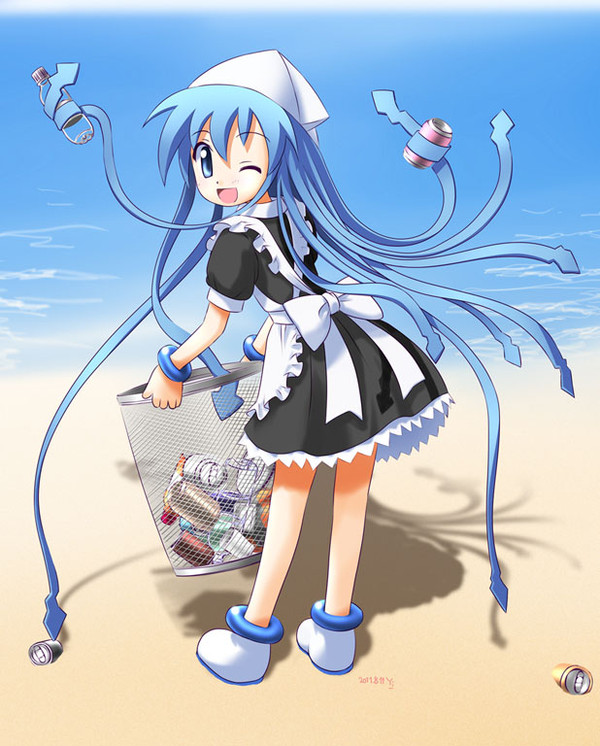 お主たち、ゴミは持ち帰るでゲソよ