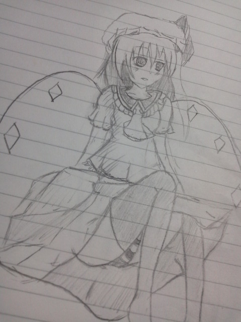 ふらんちゃんを描いて見た