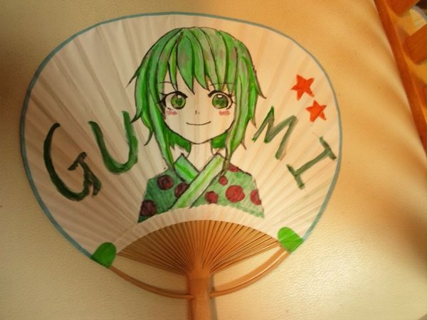 GUMI団扇