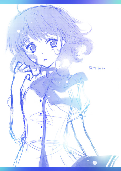 ペーパー絵【美汐】