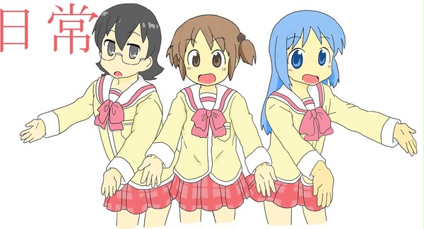 【日常】３人の髪型入れ替えてみた
