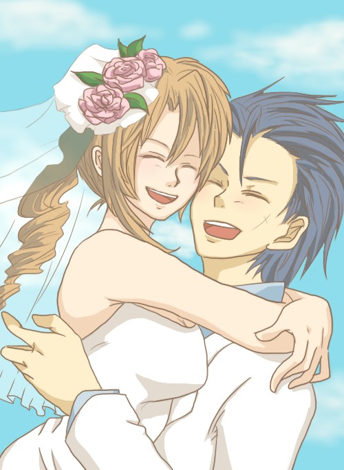 【速報】ザックスとエアリスが結婚しました
