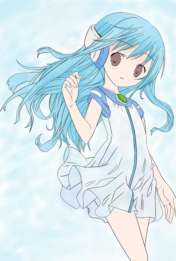 上色