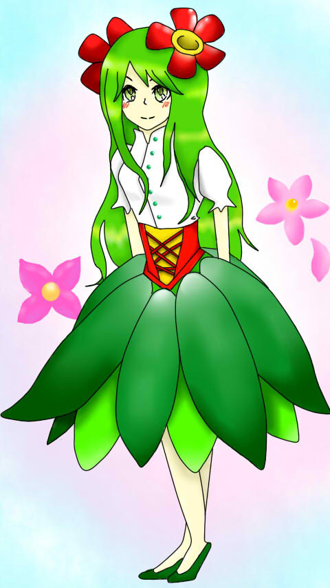 キレイハナ擬人化
