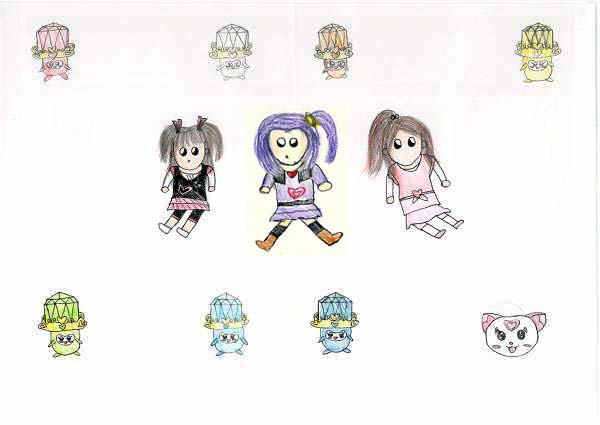 ぬいぐるみ風プリキュア(スイートver2)