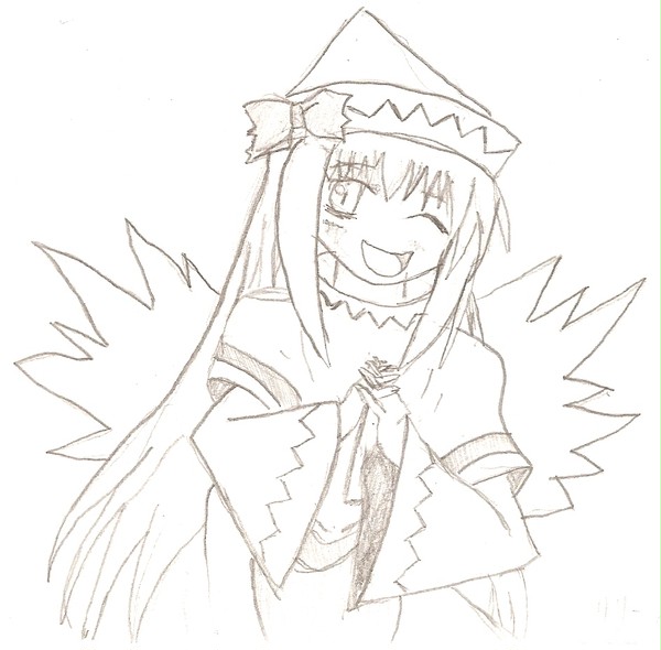 リリーホワイト(手書き)