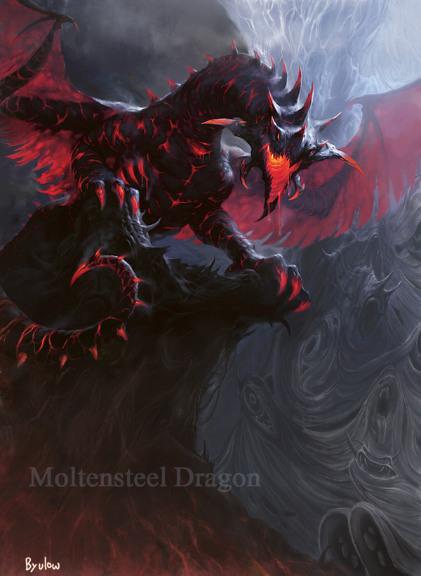 Moltensteel Dragon