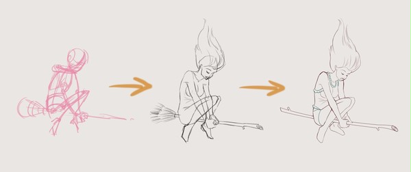 魔女の描き方