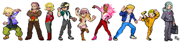 ポケモントレーナー風TIGER&BUNNY