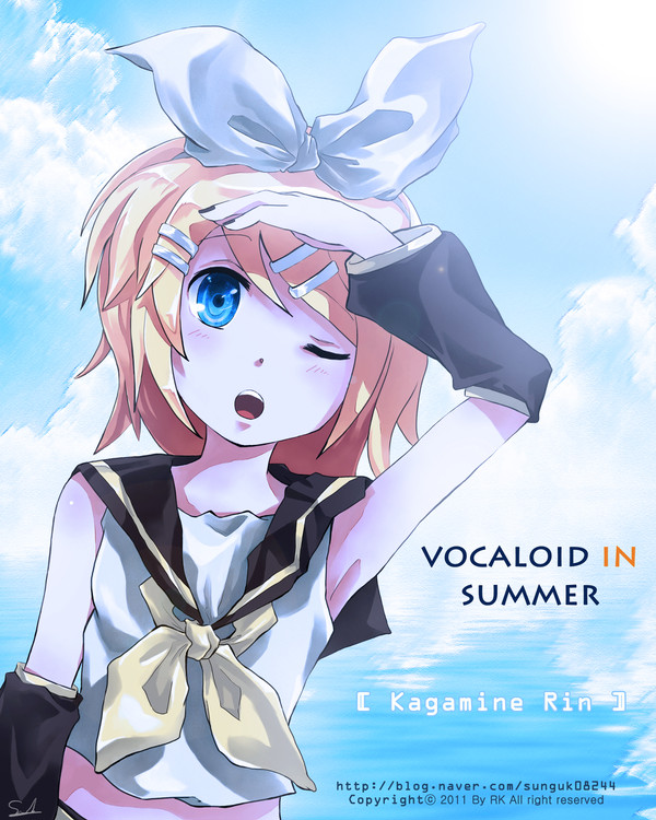 Vocaloid in Summer -Kagamine rin