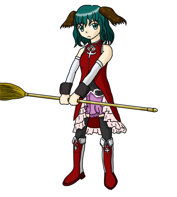 門前の魔法少女