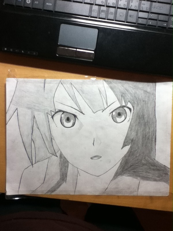 化物語戦場ヶ原ひたぎ（模写）