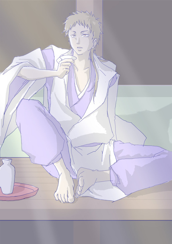 月見で一杯