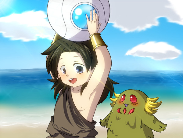 夏祭リーイラスト