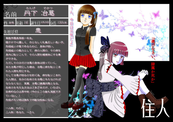 【ぴく僕SS】丹下 冶葛【住人】