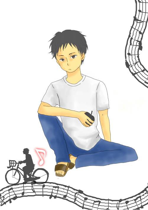 口笛男