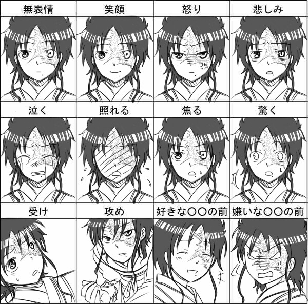 [MAGI]白龍の表情