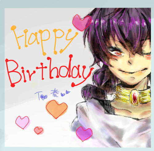 誕生日おめでとうございました!!
