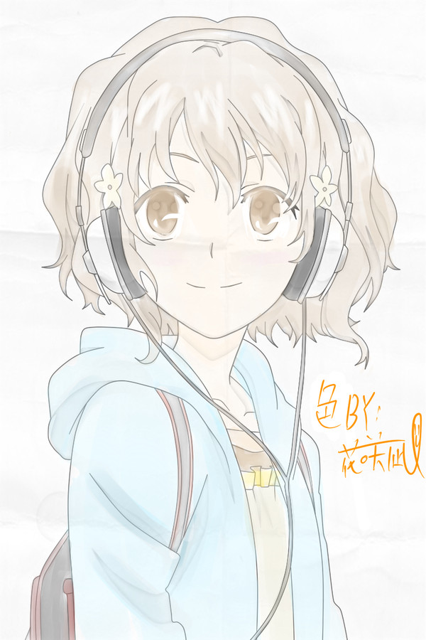 線稿著色