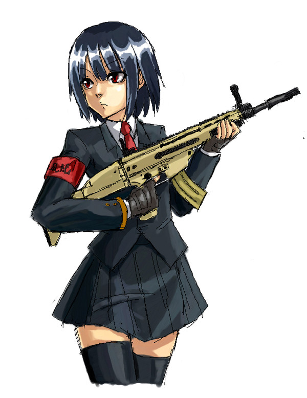 武装女子高生