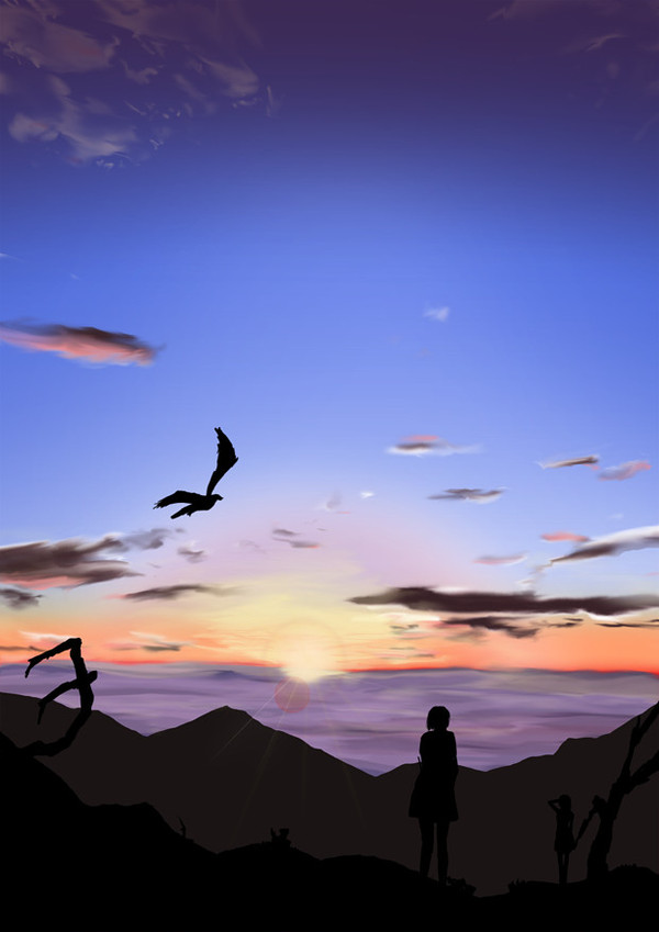 sky and sun