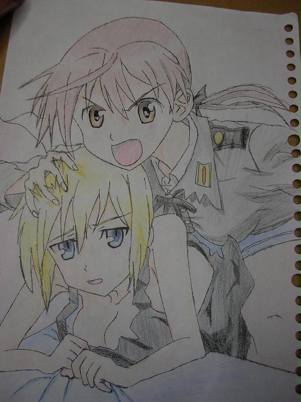 二人の模写・・・ダ～