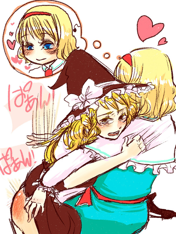 【東方】ほぼスパンキングログ【らくがき】