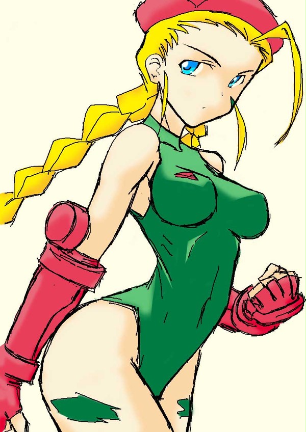 初めて描いたよキャミィ