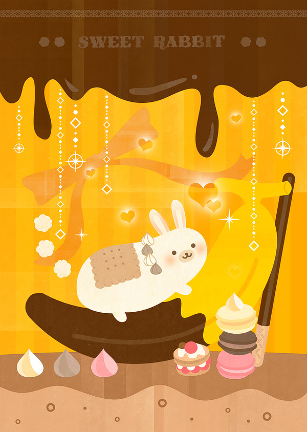 チョコバナナ＋うさぎちゃん