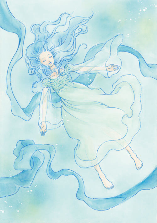 bleue