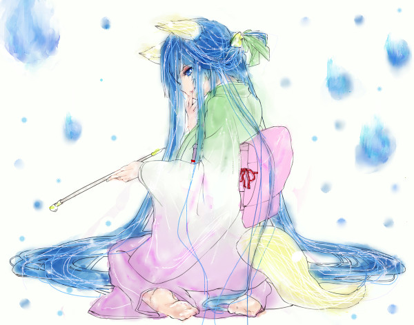 【塗らせていただきました】狐