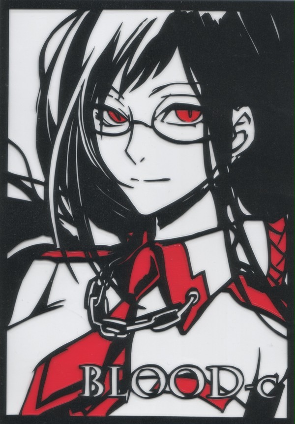 切り絵　BLOOD-C