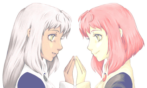 キルシュとモモち