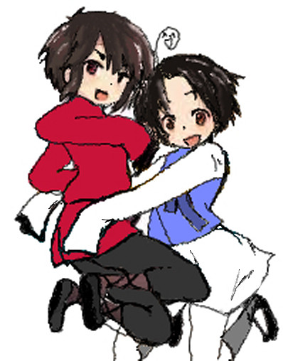 【ヨンスと香で】Aチャンネルパロ【模写】