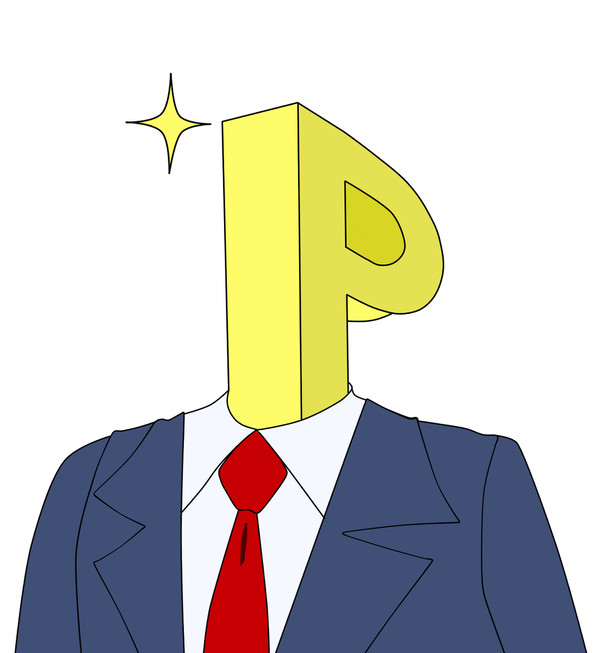 P