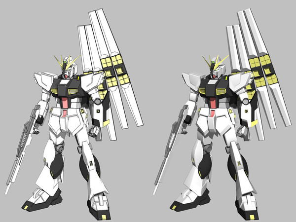 RX-93　νガンダム　未完成
