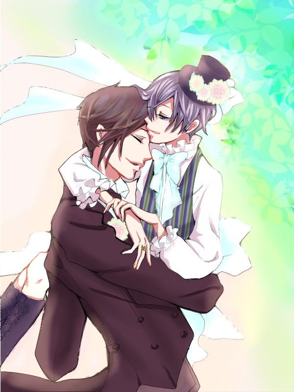 線画塗った【黒執事】