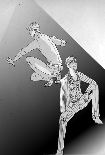 異次元に降り立った天才（アカギと神域のショート漫画）