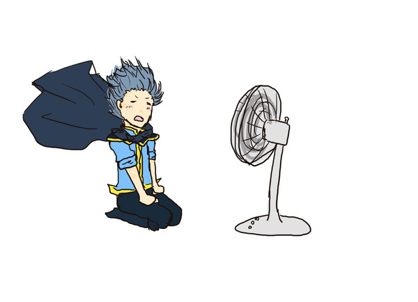 マルスと扇風機